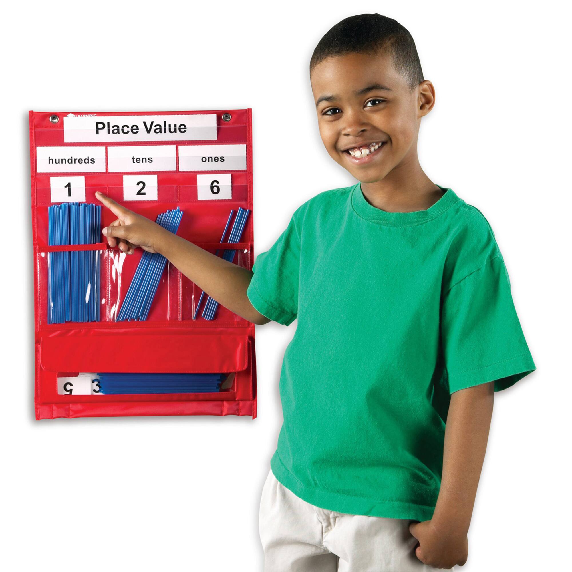 Learning Resources® Counting & Place Value Pocket Chart